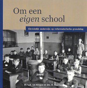 Boek: om een eigen school - cover